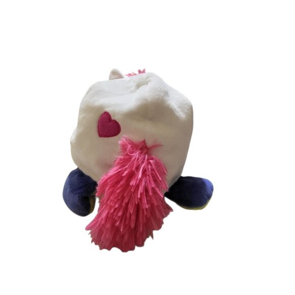 Flip A Zoo Unicorn Dragon Two In One Plush Animal 19" Stuffed Toy Reversible - Picture 7 of 16